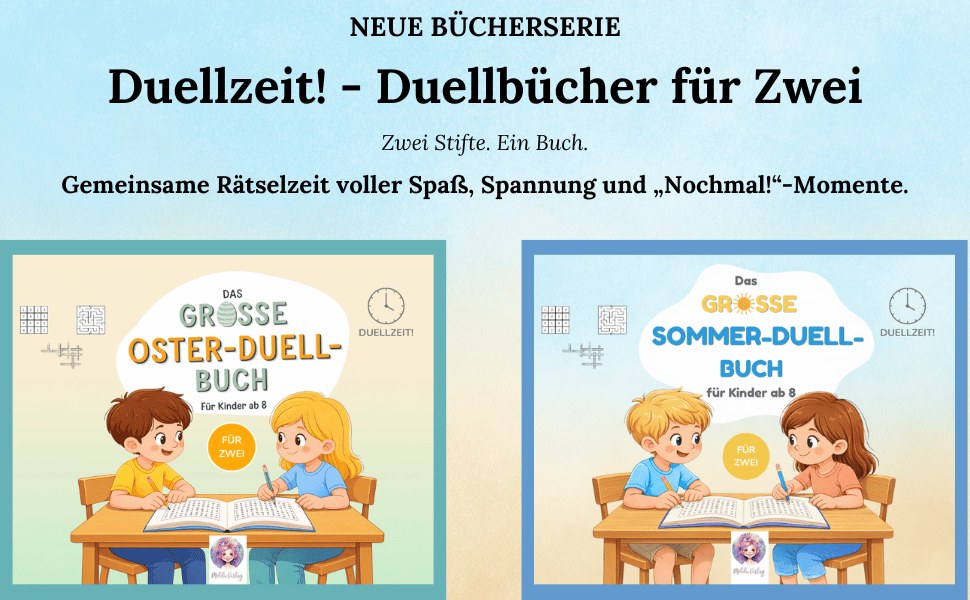 Duellzeit Bücherserie - Das große Sommer-Duell-Buch und Das grosse Oster-Duell-Buch