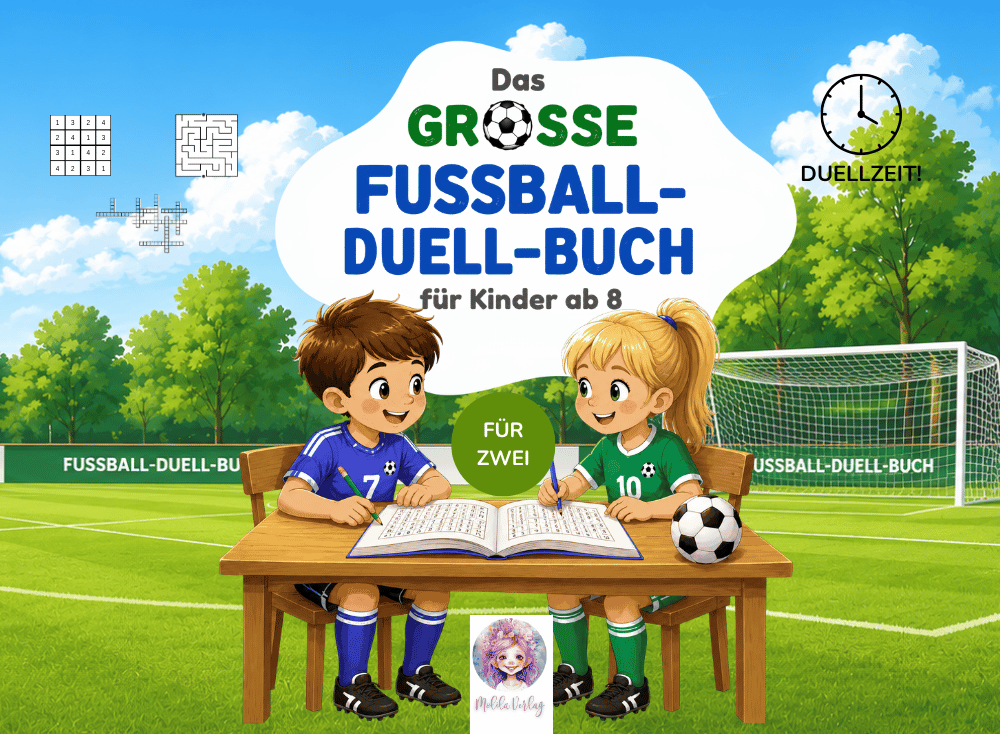 Cover "Das große Fussball-Duell-Buch für Kinder ab 8"