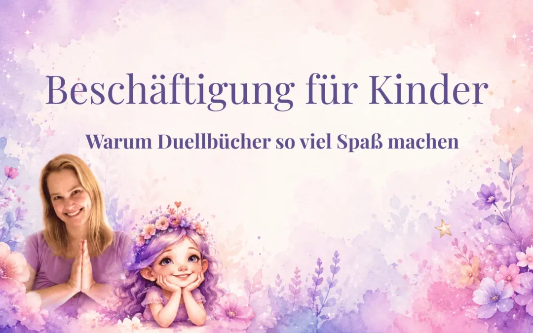 Blogartikel Beschäftigung für Kinder: Warum Duellbücher so viel Spaß machen