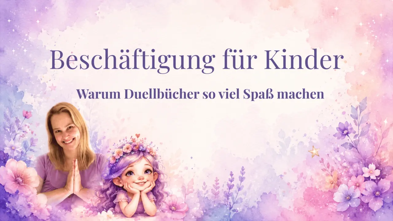Blogartikel Beschäftigung für Kinder: Warum Duellbücher so viel Spaß machen