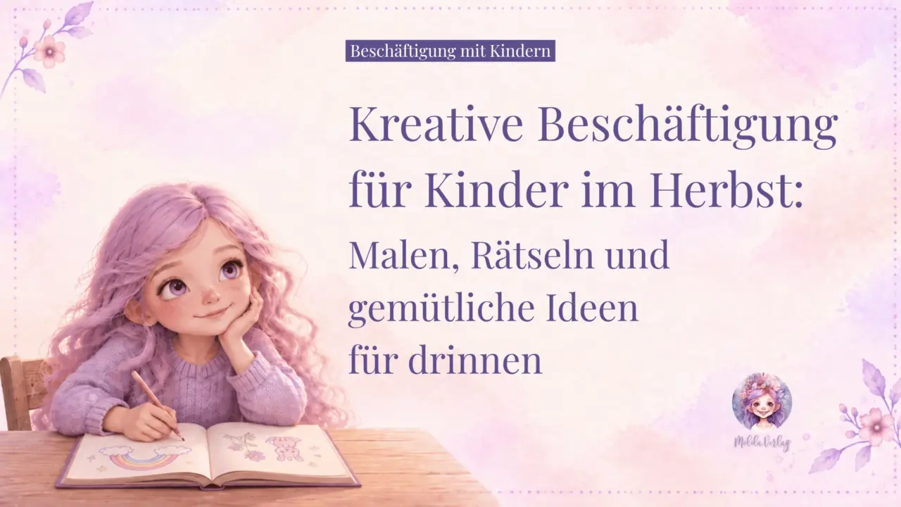 Header Kreative Beschäftigung für Kinder im Herbst: Malen, Rätseln und gemütliche Ideen für drinnen