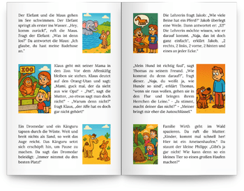 Tierisch gute Lacher_Blick ins Buch_Witze mit Bildern Tierisch gute Lacher - Tierwitze für Kinder - Blick ins Buch - Witze mit Bildern